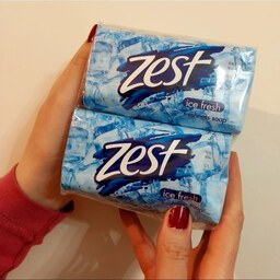 صابون زست Zest مدل Ice Fresh بسته 6 عددی
