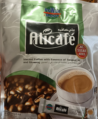 قهوه فوری علی کافه رژیمی ۱ در ۴